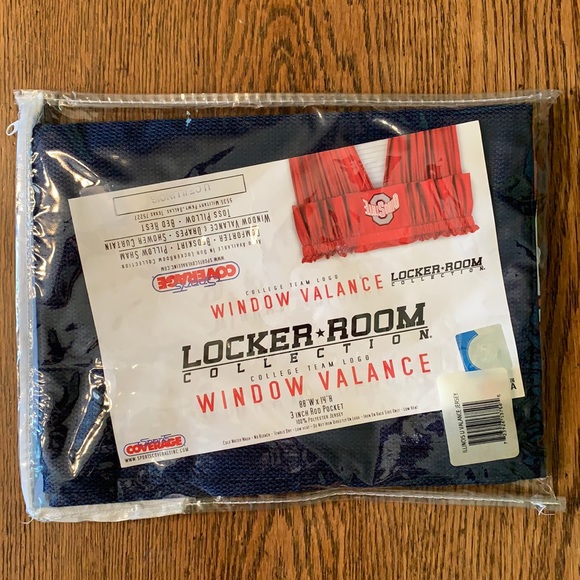 U of I Window Valance, NWT - Picture 3 of 6